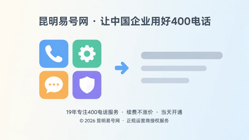 品牌资料与400电话入口对应关系扁平插画